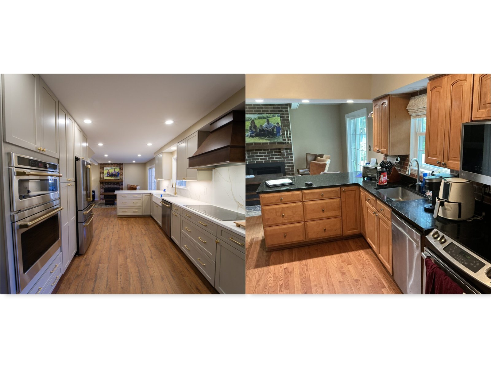 Kitchen Remodeling in Fairfax VA - Before and After